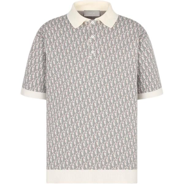 DIOR Polo Shirts Men's Gray