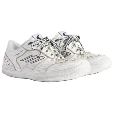 Balenciaga Hamptons Worn Out Low Top Casual Shoes White