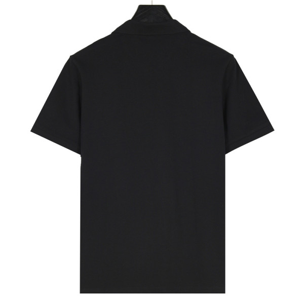 PRADA Re Nylon FW24 Polo Shirt Men's Black