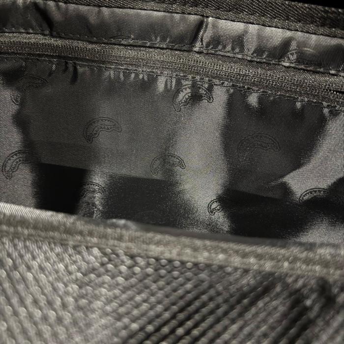 SPRAYGROUND PVC Backpack Large Size Unisex Black W0715710 size 29*15*46 cm