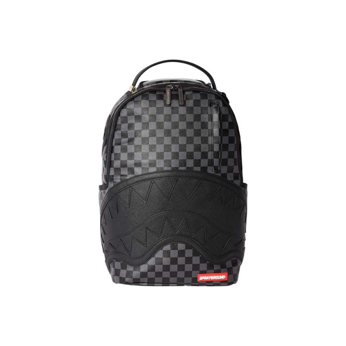SPRAYGROUND PVC Backpack Large Size Unisex Black W0715710 size 29*15*46 cm
