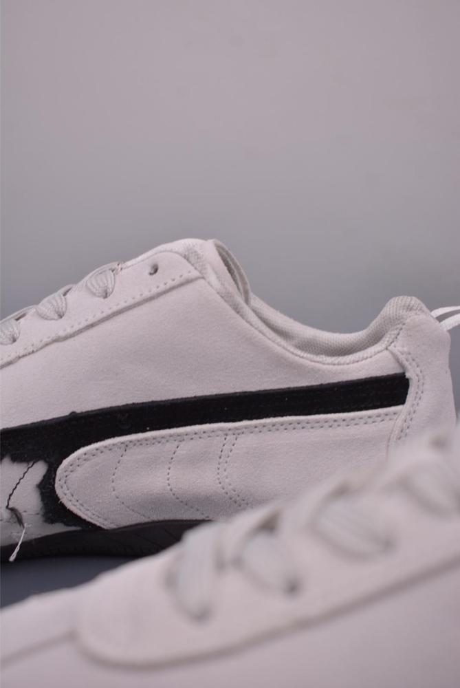 PUMA x Balenciaga Speedcat Collection Thin Sole Shoes Low Top Casual Shoes Unisex White