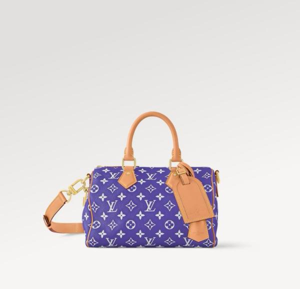 LOUIS VUITTON Speedy P9 Bandouliere 25 Amethyste M11562 size 24.89*14.99*14.99 cm