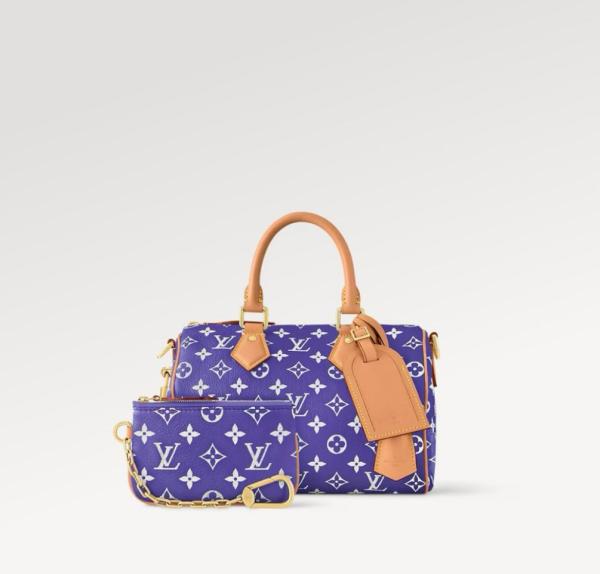 LOUIS VUITTON Speedy P9 Bandouliere 25 Amethyste M11562 size 24.89*14.99*14.99 cm