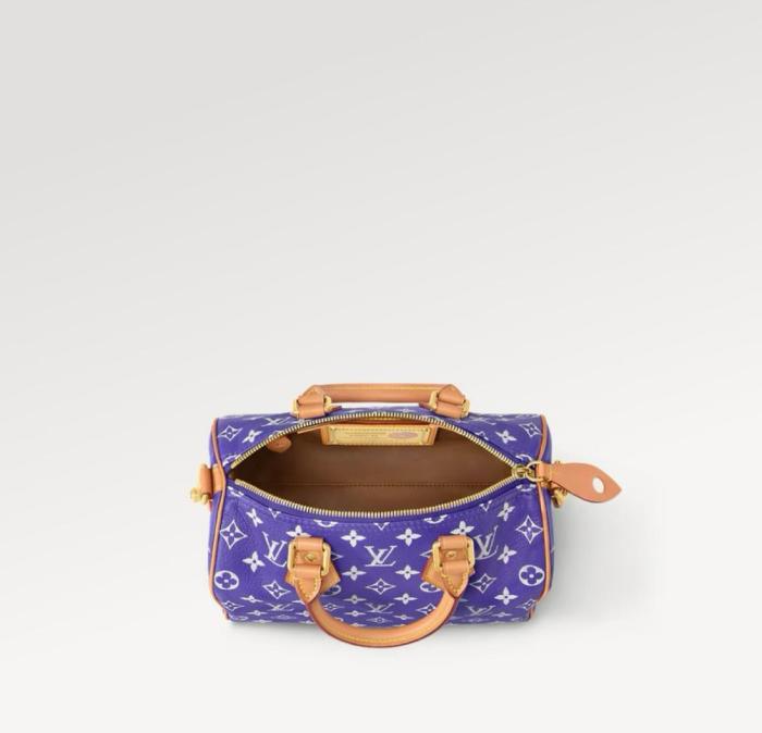 LOUIS VUITTON Speedy P9 Bandouliere 25 Amethyste M11562 size 24.89*14.99*14.99 cm