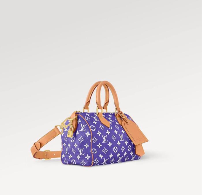 LOUIS VUITTON Speedy P9 Bandouliere 25 Amethyste M11562 size 24.89*14.99*14.99 cm