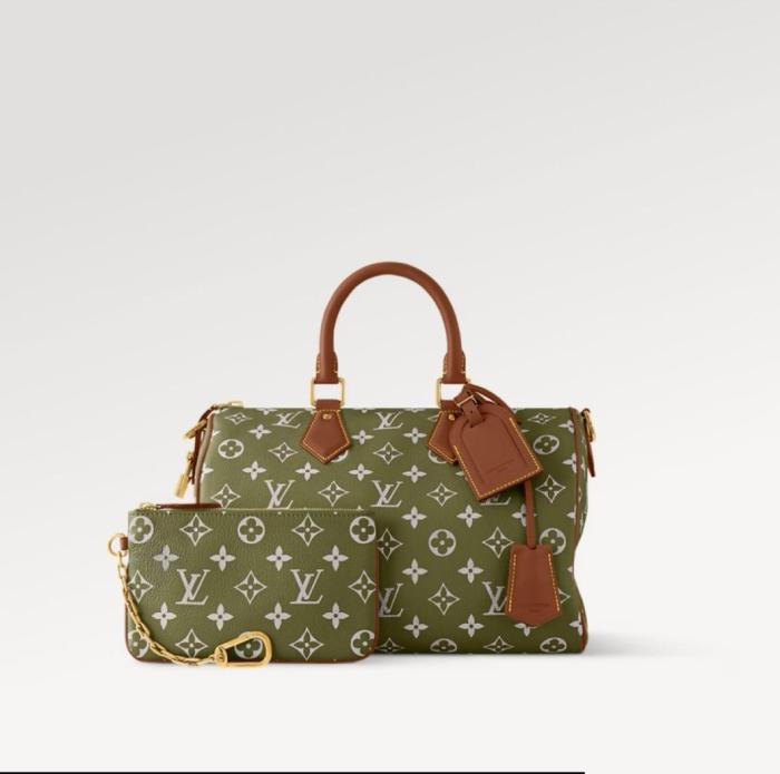 Louis Vuitton Speedy P9 Bandoulière 30 Green Sancha M15241 size 32*22.5*18 cm