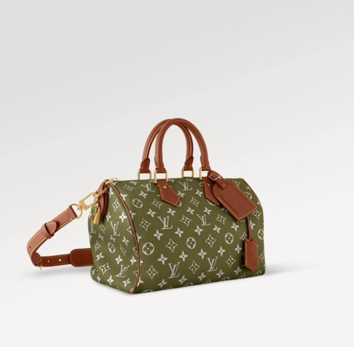 Louis Vuitton Speedy P9 Bandoulière 30 Green Sancha M15241 size 32*22.5*18 cm