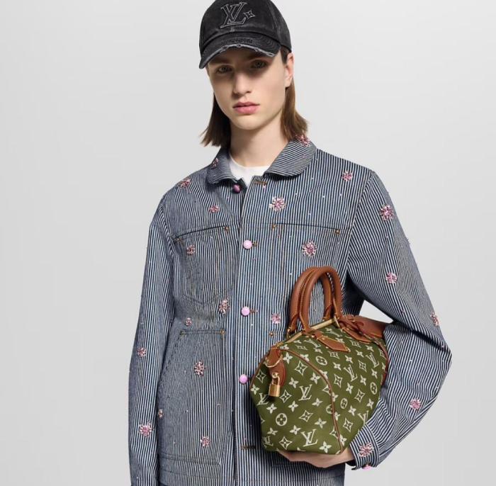 Louis Vuitton Speedy P9 Bandoulière 30 Green Sancha M15241 size 32*22.5*18 cm