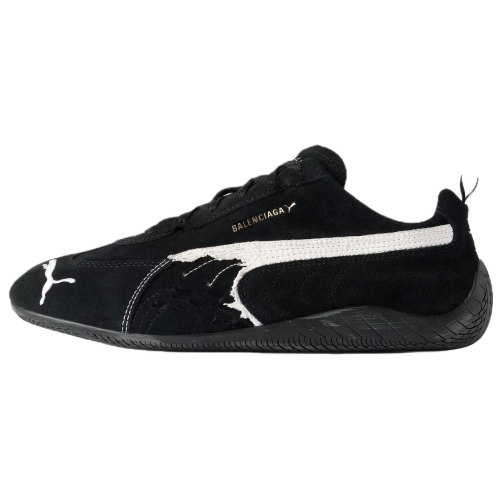 PUMA x Balenciaga Speedcat Collection Thin Sole Shoes Low Top Casual Shoes Unisex Black