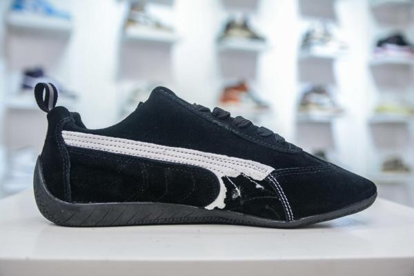 PUMA x Balenciaga Speedcat Collection Thin Sole Shoes Low Top Casual Shoes Unisex Black