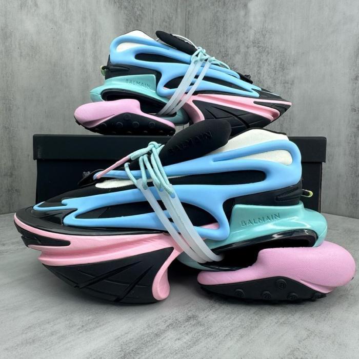 BALMAIN Unicorn Unicorn Low-Top Casual Shoes Men's Multicolor