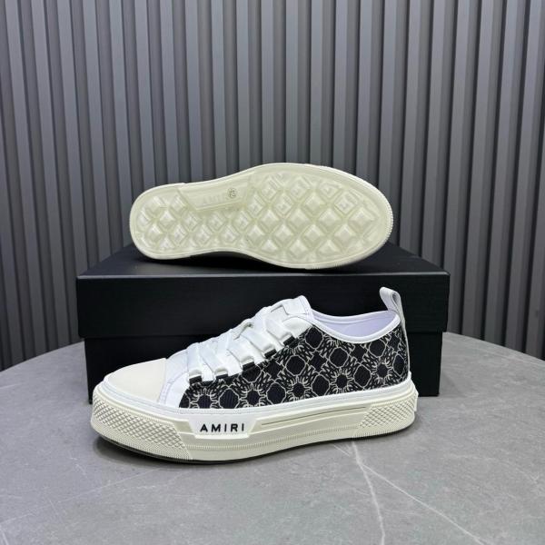 AMIRI Low top Canvas Shoes Black