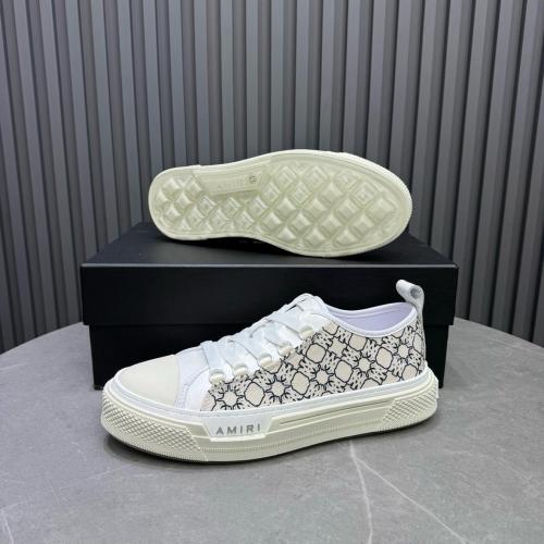 AMIRI MA Low top Canvas Shoes Gray
