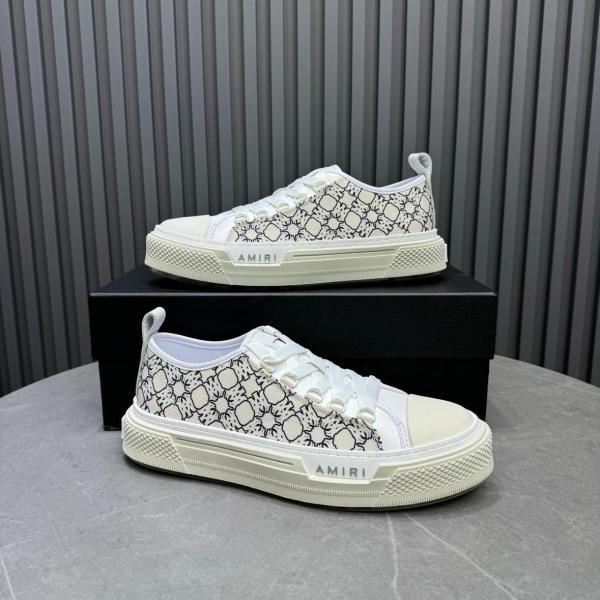 AMIRI MA Low top Canvas Shoes Gray