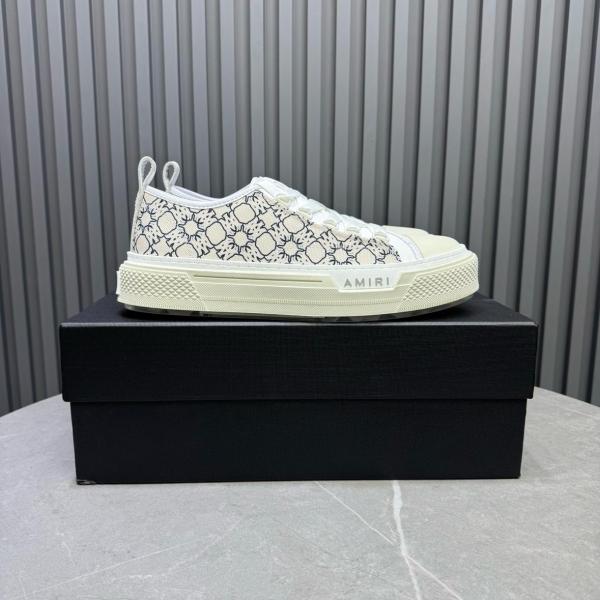 AMIRI MA Low top Canvas Shoes Gray