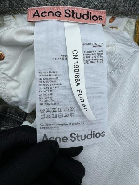 Acne Studios Trousers 'Mid Blue'