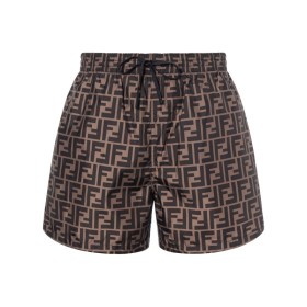 FENDI Ff Drawstring Swim Shorts