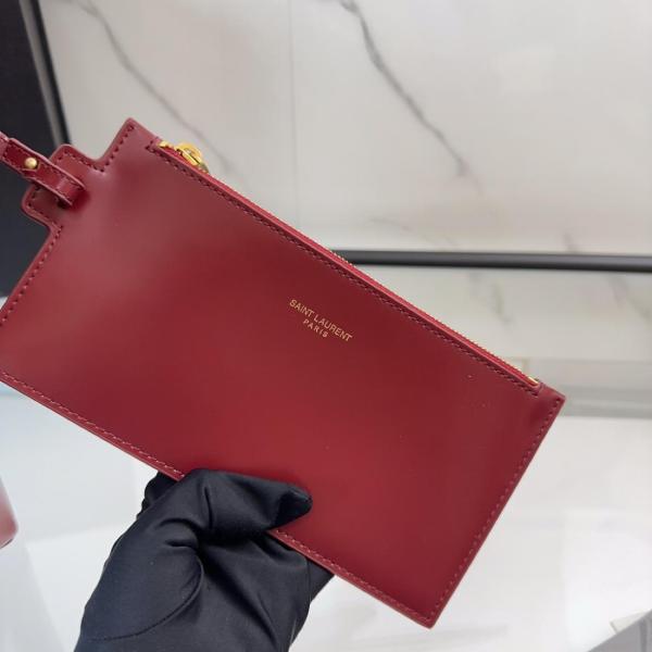 SAINT LAURENT CASSANDRE Cow Leather Bucket Bag, Shoulder Bag, 742828 size 20*25*16CM