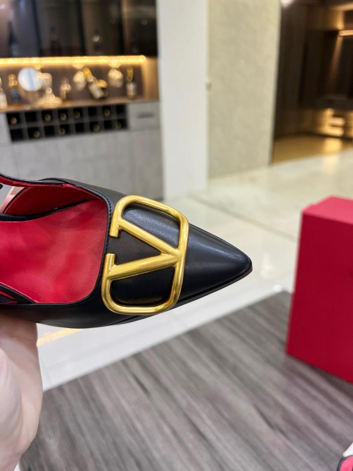 Valentino Garavani VLogo Signature 120mm Slingback Pumps