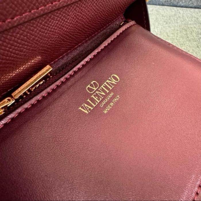 Valentino Cow Leather Handbag Trumpets Women's 7W2B0F53XPWDYE size 22*9*17 cm