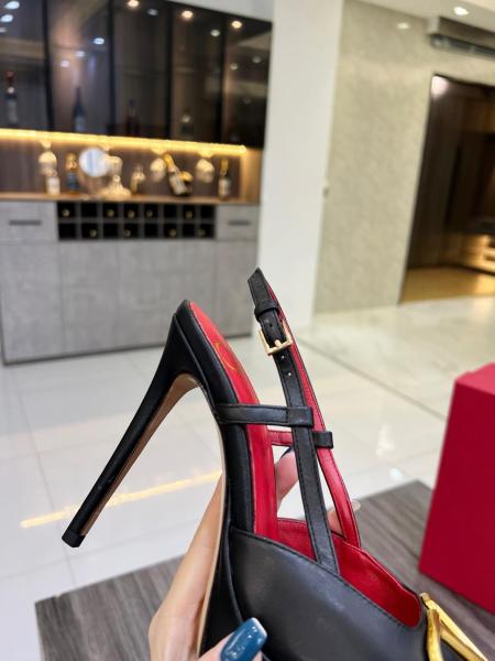 Valentino Garavani VLogo Signature 120mm Slingback Pumps