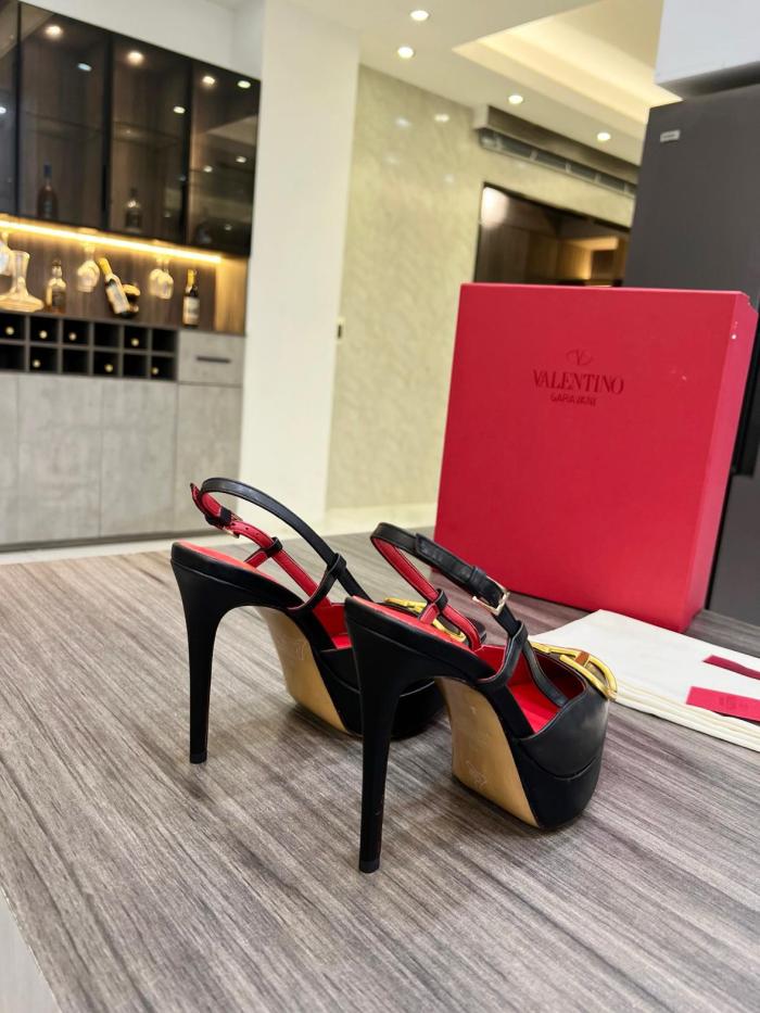 Valentino Garavani VLogo Signature 120mm Slingback Pumps