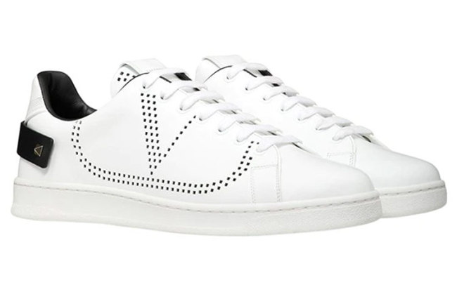 Valentino Backnet Sneaker 'White Black'