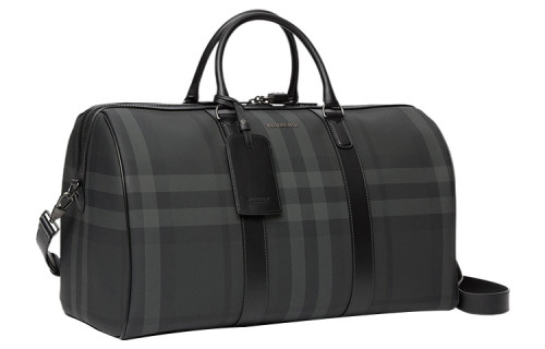 Burberry Seamless Cow Leather Shoulder Bag Crossbody Bag Handbag Regular Men's Charcoal Gray 80629171 size 50*25*27 cm 