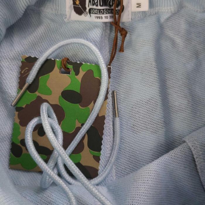 Bape Abc Camo Wgm Print Shark Sweatshorts