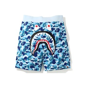 Bape Abc Camo Wgm Print Shark Sweatshorts