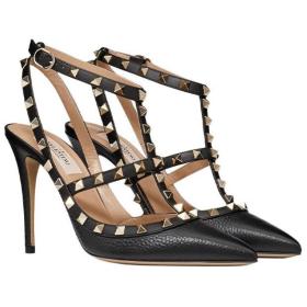 Valentino Garavani Rockstud 100mm Caged Pumps