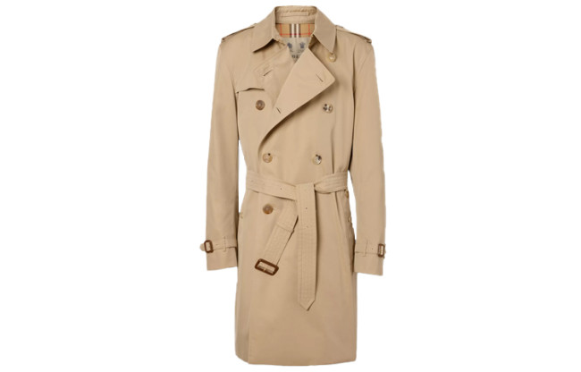 Burberry Trench Coat Men's Honey