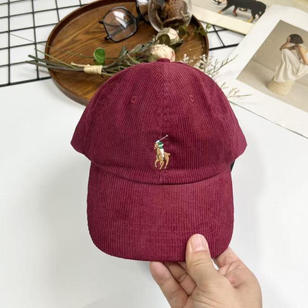 Polo Ralph Lauren Polo Pony Corduroy Cotton Cap