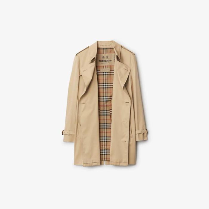 Burberry Trench Coat Men's Honey