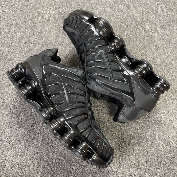 Nike Shox Tl Black Metallic Hematite
