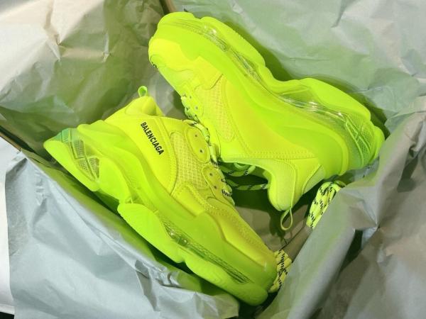 Balenciaga Triple S Clear Sole Yellow