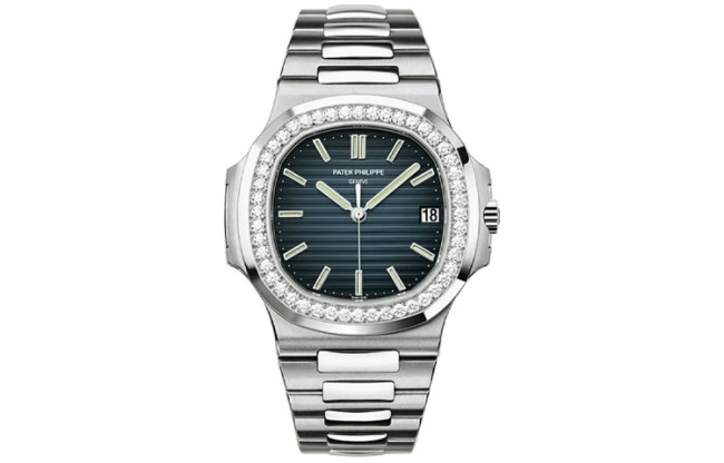 PATEK PHILIPPE NAUTILUS Collection Shell Automatic Mechanical Movement Men's Watches Watch 40mm Blue Dial 5713/1G-010