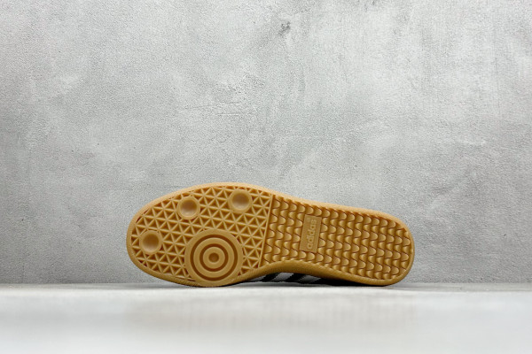 adidas Samba OG Silver Metallic Cracked Leather