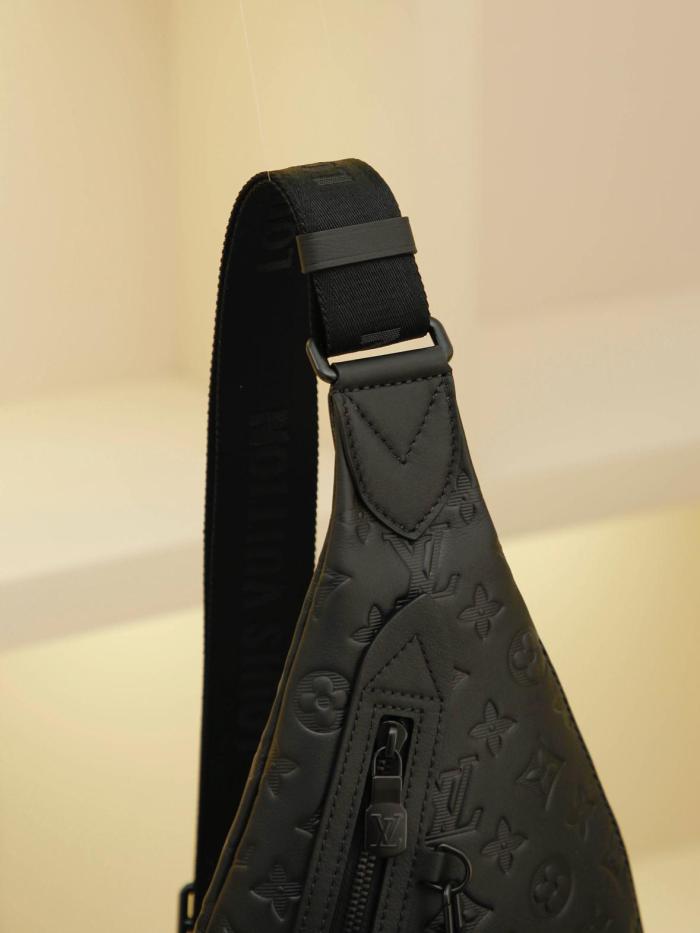 Louis Vuitton Duo Slingbag Monogram Shadow Leather M21890 size 20*6*42cm