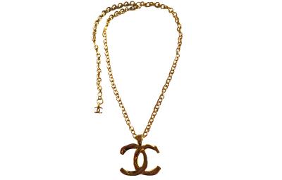 CHANEL Pre Owned 1994 Cc Pendant Necklace