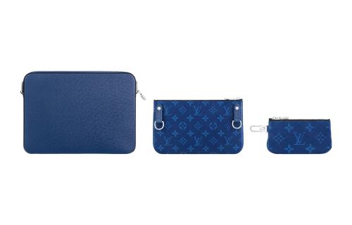 LOUIS VUITTON Trio Messenger Cobalt Blue M30848 size 25*7*18.5 cm