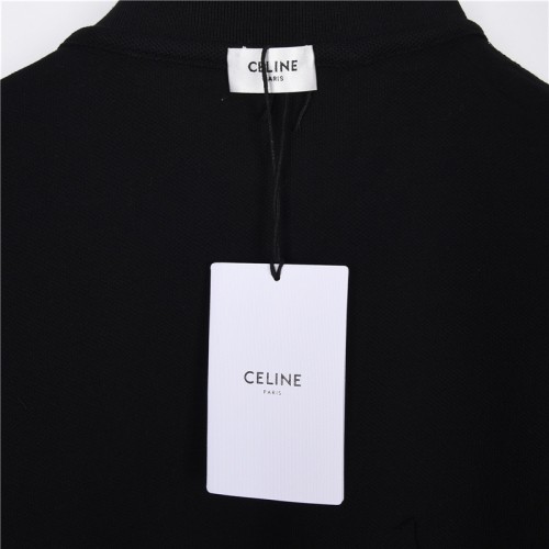 CELINE SS23 Polo Shirt Men's Black