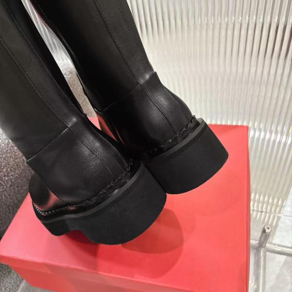 Valentino GARAVANI Knee high Boots Women's Black