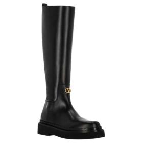 Valentino GARAVANI Knee high Boots Women's Black