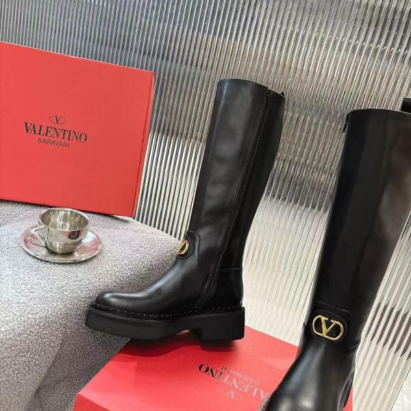 Valentino GARAVANI Knee high Boots Women's Black