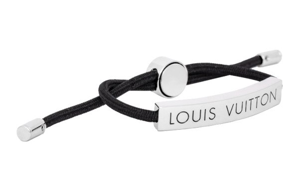 LOUIS VUITTON Brass Bracelets Men's Black