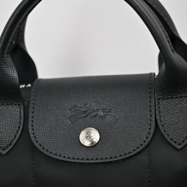 LONGCHAMP Le Pliage Energy Nylon Canvas Shoulder Bag, Crossbody Bag, Handbag Mini Women's Black 1500HSR001 size 17*10*14 cm