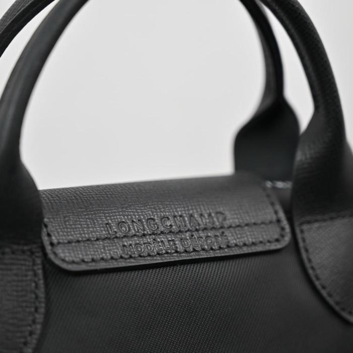 LONGCHAMP Le Pliage Energy Nylon Canvas Shoulder Bag, Crossbody Bag, Handbag Mini Women's Black 1500HSR001 size 17*10*14 cm