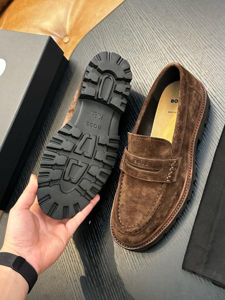 HUGO BOSS Loafers Men's Dark Brown